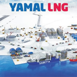 Planta de GNL na penÃnsula de Yamal, na Rússia. Condições meteorológicas adversas Planta de GNL na penÃnsula de Yamal, na Rússia. Condições meteorológicas adversas